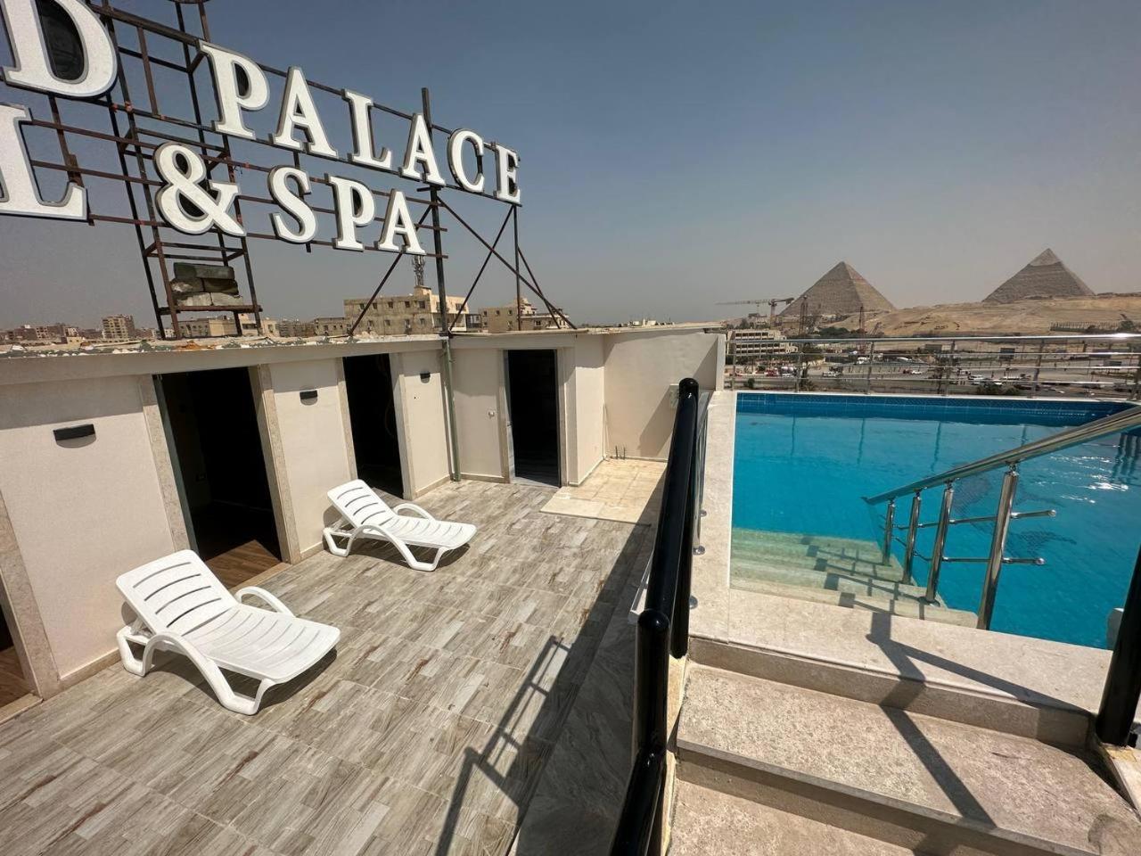 Отель Al Fouad Pyramids View Каир Экстерьер фото