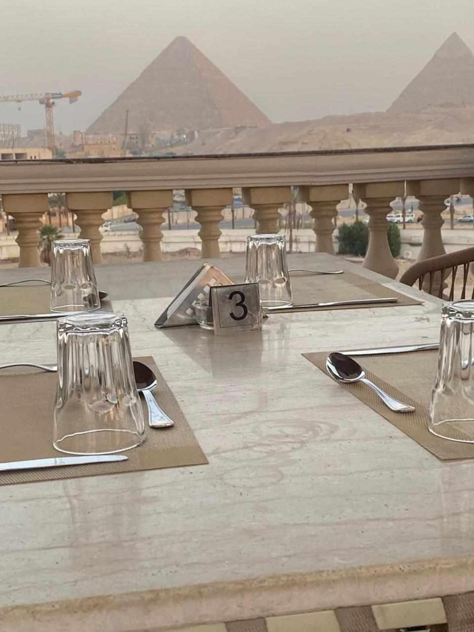 Отель Al Fouad Pyramids View Каир Экстерьер фото